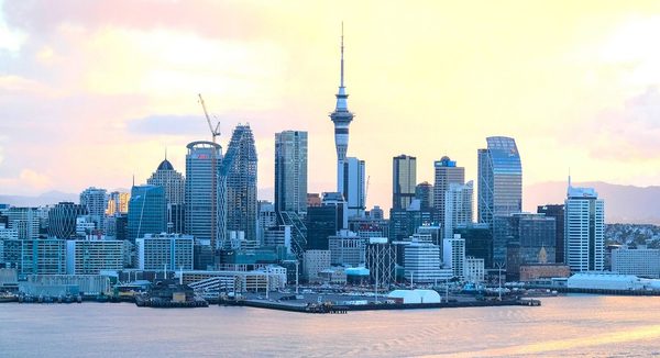 Singles in Auckland: view of the city