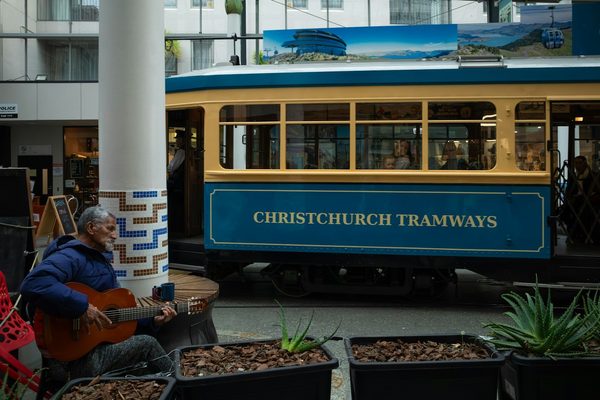 Singles in Christchurch: view of the city