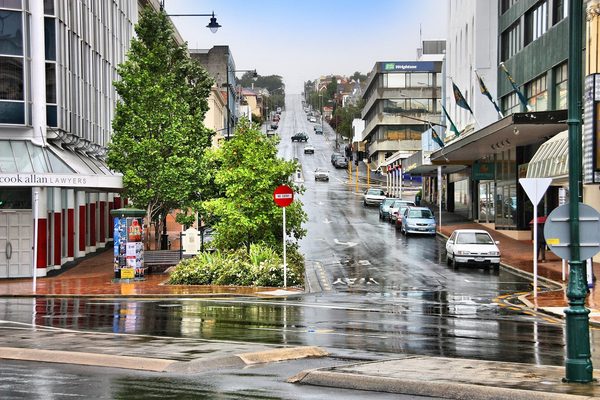 Singles in Dunedin: view of the city