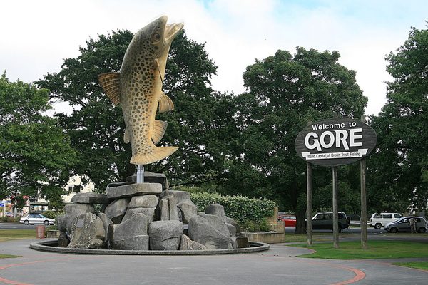 Singles in Gore: view of the city
