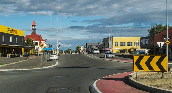 Singles in Levin: view of the city