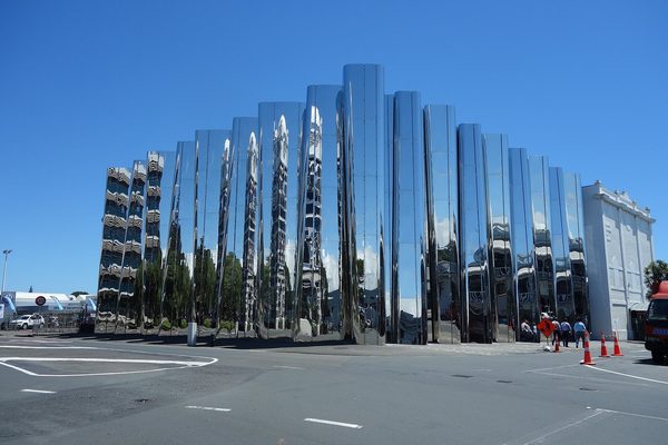 Singles in New Plymouth: view of the city