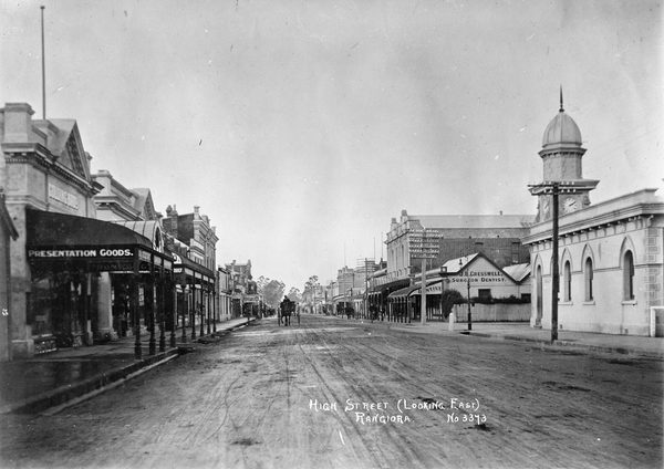 Singles in Rangiora: view of the city