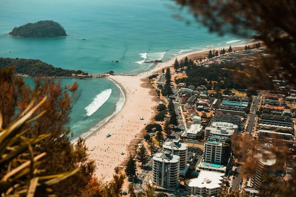 Singles in Tauranga: view of the city