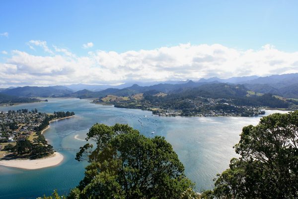 Singles in Tauranga: view of the city