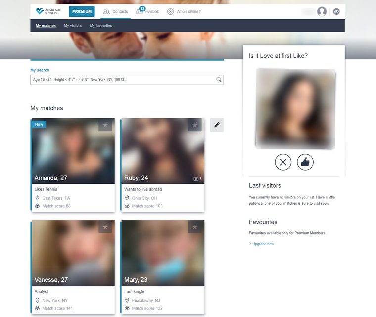 academic singles how it works