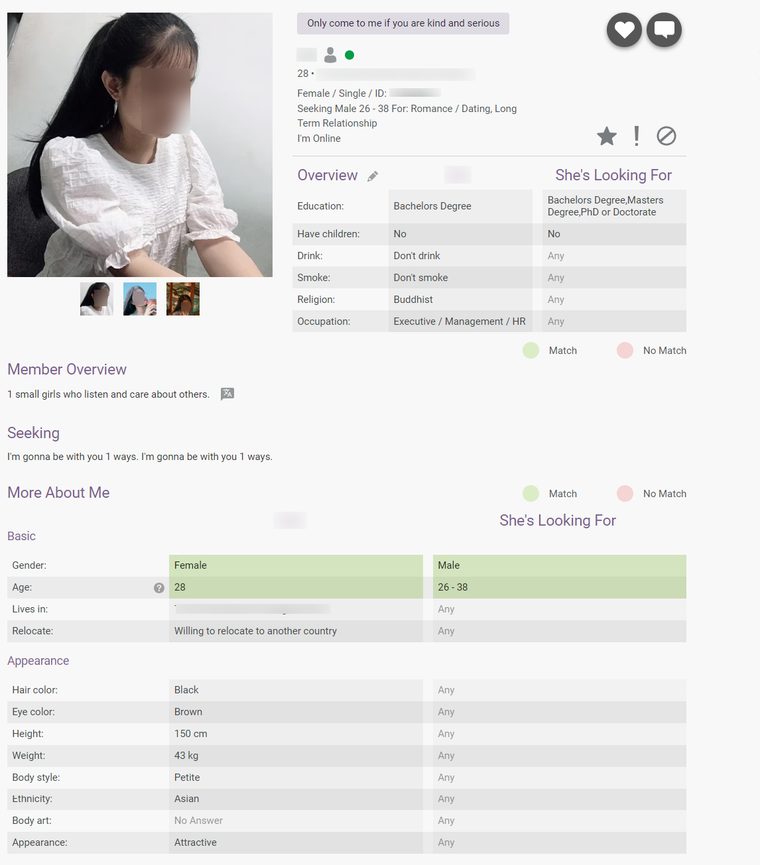 profile quality