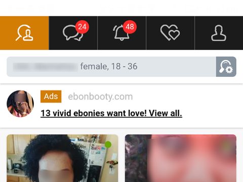 ebonyflirt app