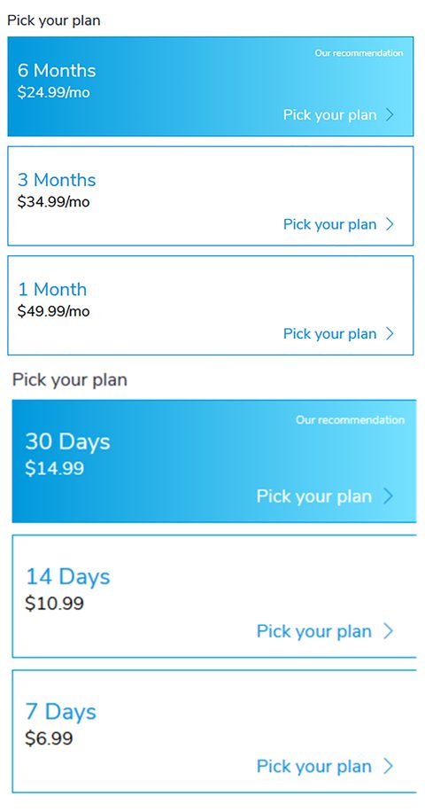 Screenshot of the LDS Singles prices