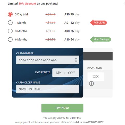 NaughtyDate Cost