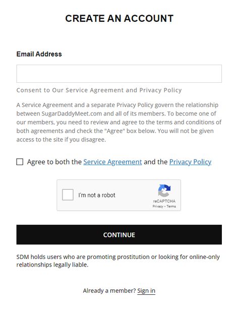 signup