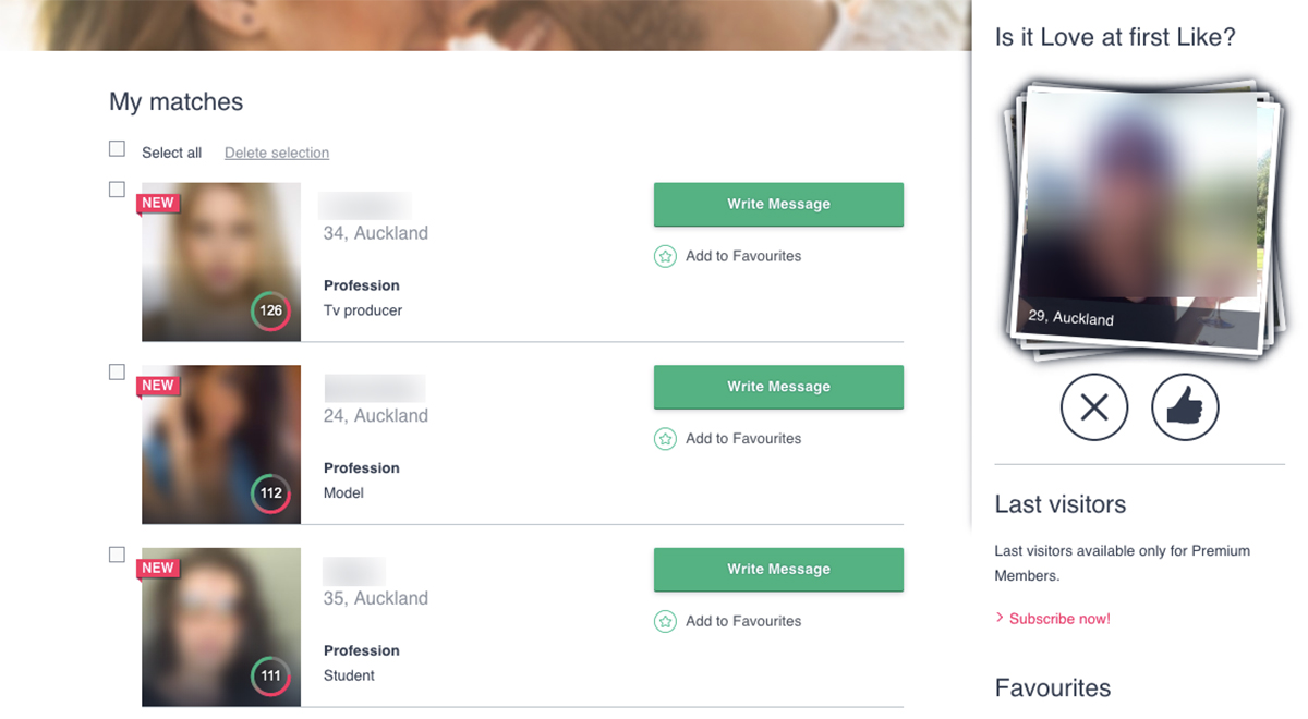B2 dating NZdejtingsajt för vackra bara