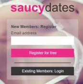 SaucyDates Sign Up