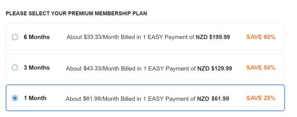 BiCupid NZ Price