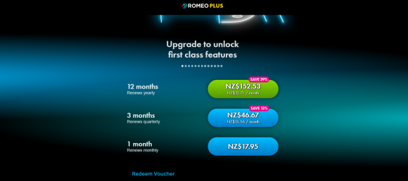 romeo nz cost