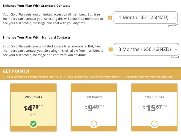 How much does Heated Affairs cost? DatingScout