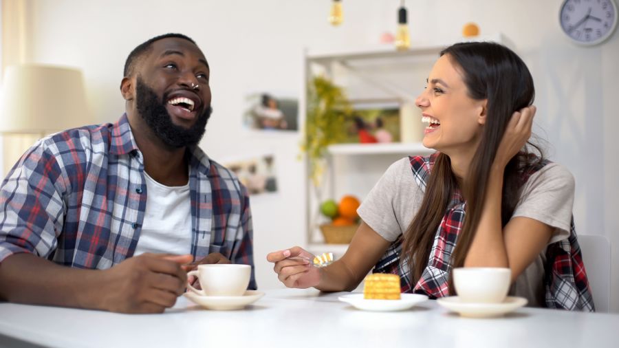 Interracial Dating Happy Couple